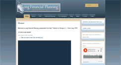 Desktop Screenshot of longfinancialplanning.com